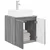 Umivaonik s policom Siva Sonoma 49,5 x 41 x 62,5 cm