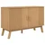 Komoda OLDEN smeđa 114 x 43 x 73,5 cm od masivne borovine