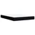 vidaXL vidaXL Box spring postelja z vzmetnico črna 160x200 cm blago, (21306729)
