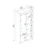 Hanah Home Garderober Akser, 90x180x45 cm, Beli