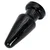Hidden Desire Extreme Buttplug Cone Head Large 17cm Black