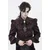 Moška srajca DEVIL FASHION - Gothic - vinsko rdeča - SHT15402