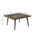 Hanah Home Klub sto Smart 80x40x80cm Bronzani