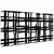 Decormat Namizna podloga Plaid pattern 100x50 cm