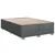 vidaXL vidaXL Box spring posteljni z vzmetnico temno siv 140x190 cm blago, (21321564)