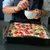 Foccacia baking pan, ceramic, 40x31.5cm, Charcoal - Emile Henry