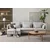 ATELIER DEL SOFA Ugaona garnitura Flexy Relax Cream