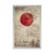 Plakat japandi rdeča luna - 20x30 silver