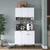Hanah Home višenamenski ormarić JE272, 90,2 cm, beli / orah