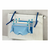 WENKO 63005800 - Sušilica za veš 37,5x21 cm inox/srebrna/plava