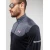 UNDER ARMOUR Funkcionalna majica dimno modra/črna