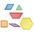 Masterkidz Montessori Tangram mozaik bloki komplet 140 kosov.