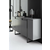 HANAH HOME Set za dnevnu sobu Luxe Anthracite Black