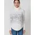 KOROSHI Pulover temno modra/off-bela