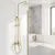 Komplet za prhanje REA DROP Brush Gold