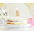 GoDan Sveča B&C številka 8, zlata kontura, 1 paket
