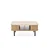 Sto za kafu CASA 90x50 cm braon/crna