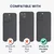 Prozoren ovitek za Apple iPhone 15 Pro Max - rdeča - 60386