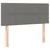 Vidaxl Box spring postelja z vzmetnico temno siva 120x190 cm blago