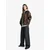 Bershka Prehodna jakna temno rjava