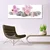 tulup.si Slika na akrilnem steklu Tree rastlin stones 125x50 cm 2 obešalnika