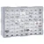 Organizator sa 64 ladice 52 x 16 x 37,5 cm
