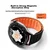 Escase Zamenska narukvica za pametni sat za Huawei Watch GT5/4pro/GT3pro Comfortable, Crna