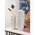 Aberto Design Vaza LCA0017, 19x19x47 cm, Bela