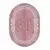 Conceptum Hypnose Tepih Hmnt905, Ovalni, 180 x 280 cm, Roze
