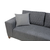 ATELIER DEL SOFA Ugaona garnitura Loft Grey