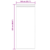 Voile zavjesa 2 pcs Svijetlo siva 225 x 140 cm Poliester