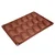 Excellent Houseware Silikonski pekač za Madeleine in praline, 34x25 cm