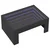 Stolić za kavu s beskonačnim LED svjetlima crni 70x50x30 cm
