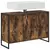 Kupaonski ormar Dimni hrast 90 x 30 x 60 cm Konstruirano drvo