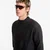 Mikina Satisfy FuzzFleece AD Half-Zip Phantom M