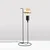 Opviq Stona lampa E27 Socket, Crna