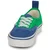 Vans Authentic Elastic Lace PRIMARY TRUE NAVY Zelena
