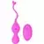 Vibro jaje Heart Waves Bullet Vibrator, 18.5 cm, Roze