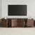 Nordure TV komoda, 180x46x35cm, Braon