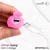InToYou App Series NexEgg Motion Vibrating Egg with Thrusting App Pink-Turquoise