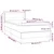 Vidaxl Box spring postelja z vzmetnico temno zelena 80x200 cm žamet