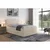 Livetastic BOXSPRING POSTELJA 140 cm  x 200 cm , les, kovina, umetna masa, tekstil bela
