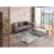 Siva preproga 140x200 cm Agata – Universal