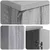 Stol s policom Siva sonoma 142,5 x 50 x 75 cm Konstruirano drvo