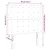 Vidaxl LED posteljno vzglavje temno sivo 90x5x118/128 cm blago
