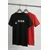 Trendyol muška majica Tmnss26Ts00043, Crna-Crvena
