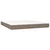 Vidaxl Box spring postelja z vzmetnico taupe 160x200 cm blago