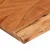Zidna polica 110x30x2,5 cm pravokutna bagremovo drvo živi rub