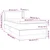 Vidaxl Box spring postelja z vzmetnico temno siva 80x200 cm blago