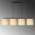 Opviq Valiz 4706 Visilica, E27, 4x40W, IP20, Krem
